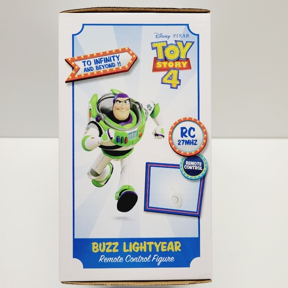 BUZZ LIGHTYEAR Toy Story 4 Remote Control Figure New in Box - Picture 5 of 13